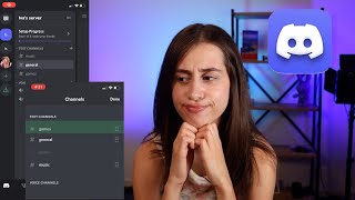 How to drag channels on discord  112221 [upl. by Lorraine338]