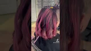 Autumn Rose Inspired Haircolor With Redken Shades EQ [upl. by Amehsat92]