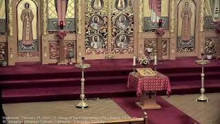 Wednesday February 28 2024  D Liturgy of the Presanctified Gifts  English  530 pm [upl. by Sharona]