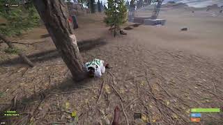 How to get easy AK on Rustafied EU  Barren  Как легко выбить калаш в Расте [upl. by Lanoil]