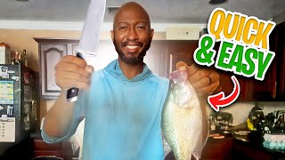 How to Fillet a Fish For Garden Fertilizer [upl. by Naugan]