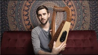 Baby Harp with Bluetooth Speaker by Roosebeck How To Use [upl. by Yllor]