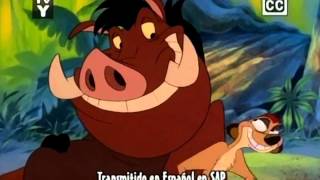 Disney  The Lion Kings Timon amp Pumbaa  Intro Multilanguage Part 2 [upl. by Ahsinek]