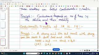 Conductometric Titration and Potentiometric titration Revision R23  Regulation Applied Chemistry [upl. by Hguh853]