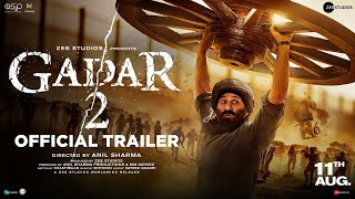 Gadar2 Official Trailer  11th August  Sunny Deol  Ameesha Patel  Anil Sharma  Zee Studios [upl. by Joelly137]