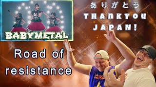 This is what we want BabyMetal  Road of resistance LIVEREACTION [upl. by Imuya]