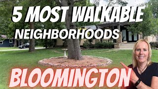 Bloomington Indiana  Tour the Most Walkable Neighborhoods [upl. by Natividad]