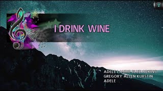 MAGICSING Karaoke ADELE  I DRINK WINE karaoke  pop [upl. by Doak]