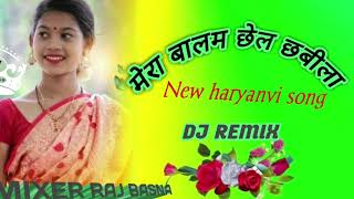 Chail Chabila Dj Remix Khushi Baliyan  new haryanvi song 2024 Mixer Raj Ahir BASNA [upl. by Tonjes]