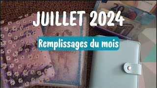 Remplissage Enveloppes Budget Juillet 2024 [upl. by Ricker]