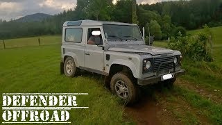 Defender 90 TD5 Offroad  Land Rover [upl. by Neerom]