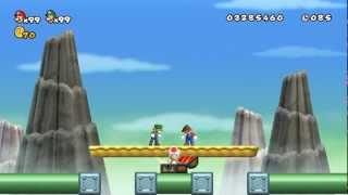 New Super Mario Bros Wii  100 Walkthrough Coop ITA  Parte 12 di 19 [upl. by Summons510]