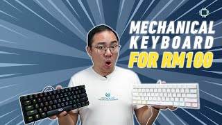 RM100 Hot Swappable Mech Keyboards The Real Deal [upl. by Wini959]