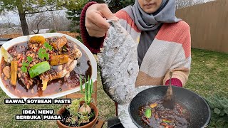 Idea Menu Simple Ramadhan Ikan Bawal Emas Masak Soybean Paste Sedap Betul Buat Menu Berbuka [upl. by Atnoled]