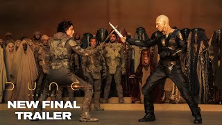 DUNE PART TWO – New Final Trailer 2024 Timothée Chalamet Zendaya  Warner Bros [upl. by Koosis861]