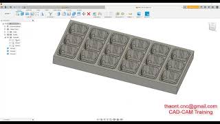 Fusion 360 3D Milling1  Edit Model and Rough Machining [upl. by Craggy832]