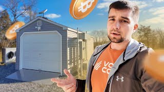 Building a Bitcoin Mining Farm Because BTC Will PUMP [upl. by Drews667]