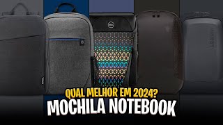 Qual MOCHILA PARA NOTEBOOK comprar em 2024 5 mochilas Gaming ✅ [upl. by Dlanod]