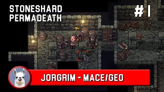 Stoneshard  Permadeath  Jorgrim  MaceGeomancy  Ep1 [upl. by Lundgren]