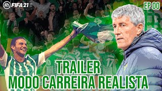 MODO CARREIRA REALISTA FIFA 21  RUMO Á EUROPA TEASER  EP 00 [upl. by Salba]