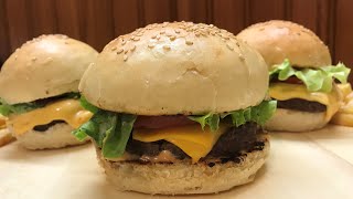 recette burger maison [upl. by Aikmat]