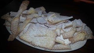 Ricetta BugieChiacchiereFrappe per Carnevale cotte al forno [upl. by Schwing]