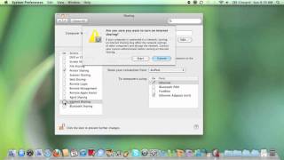 How to Bridge a Network Connection on a Mac [upl. by Vanna920]