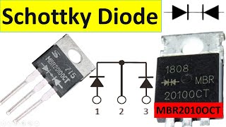 Learn how to test the Schottky diode with a multimeter [upl. by Annirok948]