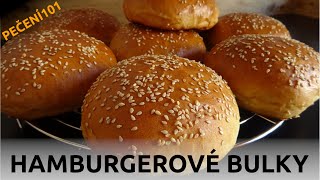 Domácí hamburgerové bulky housky  videorecept [upl. by Padraig417]