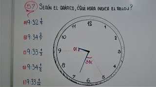 Cronometría  Ángulos en relojes  Razonamiento Matemático [upl. by Nosyk]