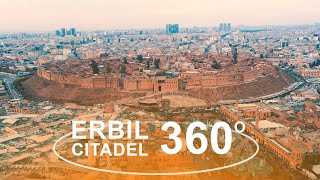 قلعة أربيل 360 درجة  Erbil Castle 360 degrees [upl. by Notluf350]