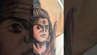 Lord shiva tattoo at Malkapur Buldhana tattoo tattoo artisttattooart shivatattoo inkmantattoo [upl. by Sileas]