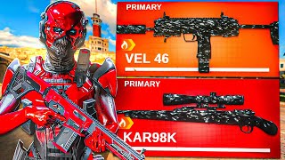 the BEST MP7 amp KAR98 CLASS SETUP RETURNS on Rebirth Island Warzone [upl. by Alamac223]