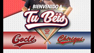 Coclé vs Chiriquí  EN VIVO Juego 5 en la Serie de ocho del Béisbol Juvenil 2024 [upl. by Yaras]