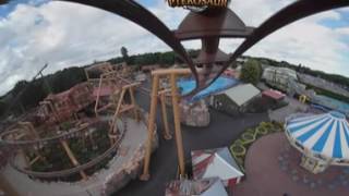 Flight of the Pterosaur 360quot POV ride at Paultons Park [upl. by Gabey]