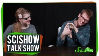 Emily and Hank Meet a BlueTongued Skink SciShow Talk Show Episode 5 [upl. by Asir689]