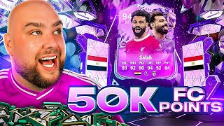 50K FC Points Decide My Team w 94 ULTIMATE BIRTHDAY SALAH [upl. by Ramses]