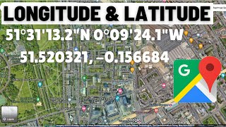 How to Check Longitude Latitude on Google Maps [upl. by Pearle]