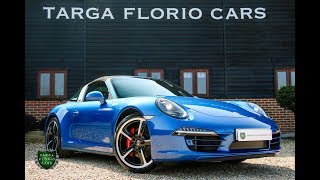 Porsche 911 991 Targa 4S PDK Automatic finished in Metallic Sapphire Blue [upl. by Laven]