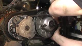 How to change the belt on a Polarisr Ranger [upl. by Joselow]