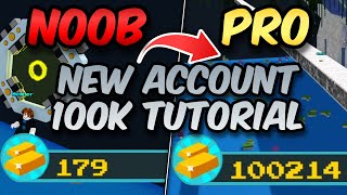 How to get 100k Gold on a NEW ACCOUNT in BABFT [upl. by Yaya]