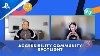 Accessibility Community Spotlight Interview with Steve Spohn AbleGamers  PlayStation [upl. by Mcfadden]