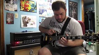 Bare Knuckle Nailbomb ceramic magnet Demo  Gibson les paul [upl. by Ylehsa893]