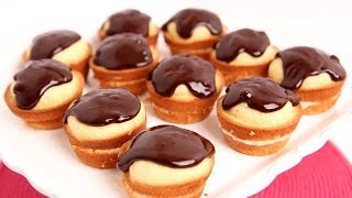 Boston Cream Cupcakes Recipe  Laura Vitale  Laura in the Kitchen Episode 737 [upl. by Anha]