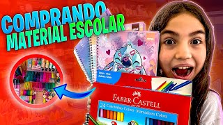 COMPRANDO MEU MATERIAL ESCOLAR 2023  PARTE 1  ENTÃO ROBERTA FAMILY siga dailyfamiliaporcides [upl. by Yekcin]