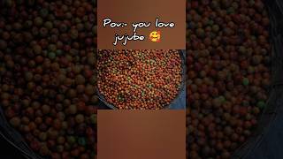 love for jujube 🥰😍fruit jujubee nature vegetarian [upl. by Grossman]