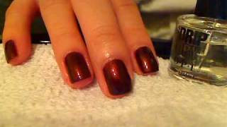 OPI Drip Dry ReviewDemo [upl. by Baggs]