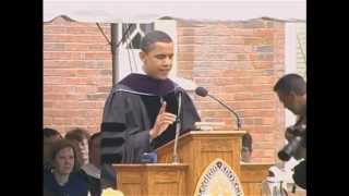 Barack Obama Gives 2005 Commencement Address at Knox College [upl. by Yarvis621]