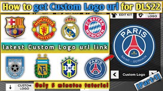 How To Import Custom Logo URL in Dream League Soccer 2022  DLS22 logo setup Tutorial BanglaPART 1 [upl. by Kimitri]