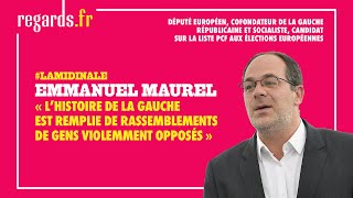 « Lhistoire de la gauche est remplie de rassemblements de gens violemment opposés » [upl. by Orravan]